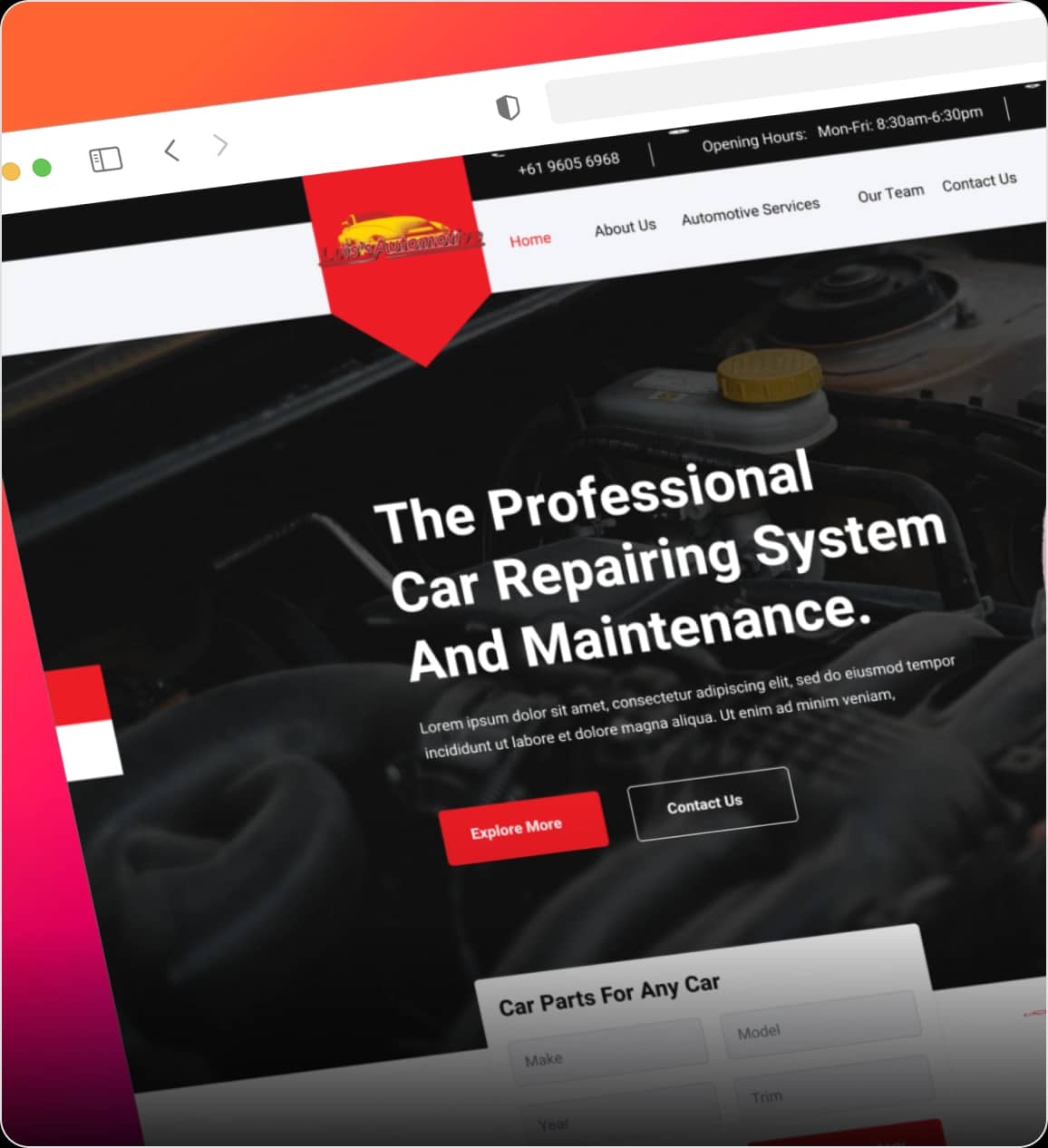 Luis Automotive showcase