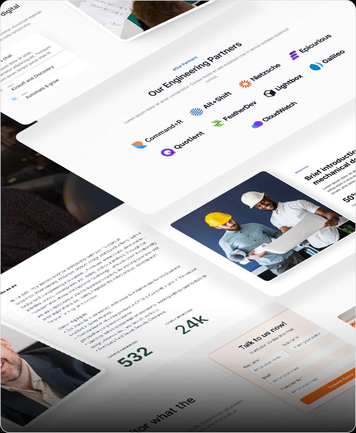 Aeroforged Website showcase